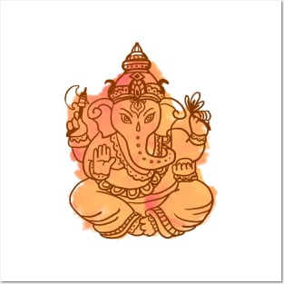 Ganesha Posters and Art